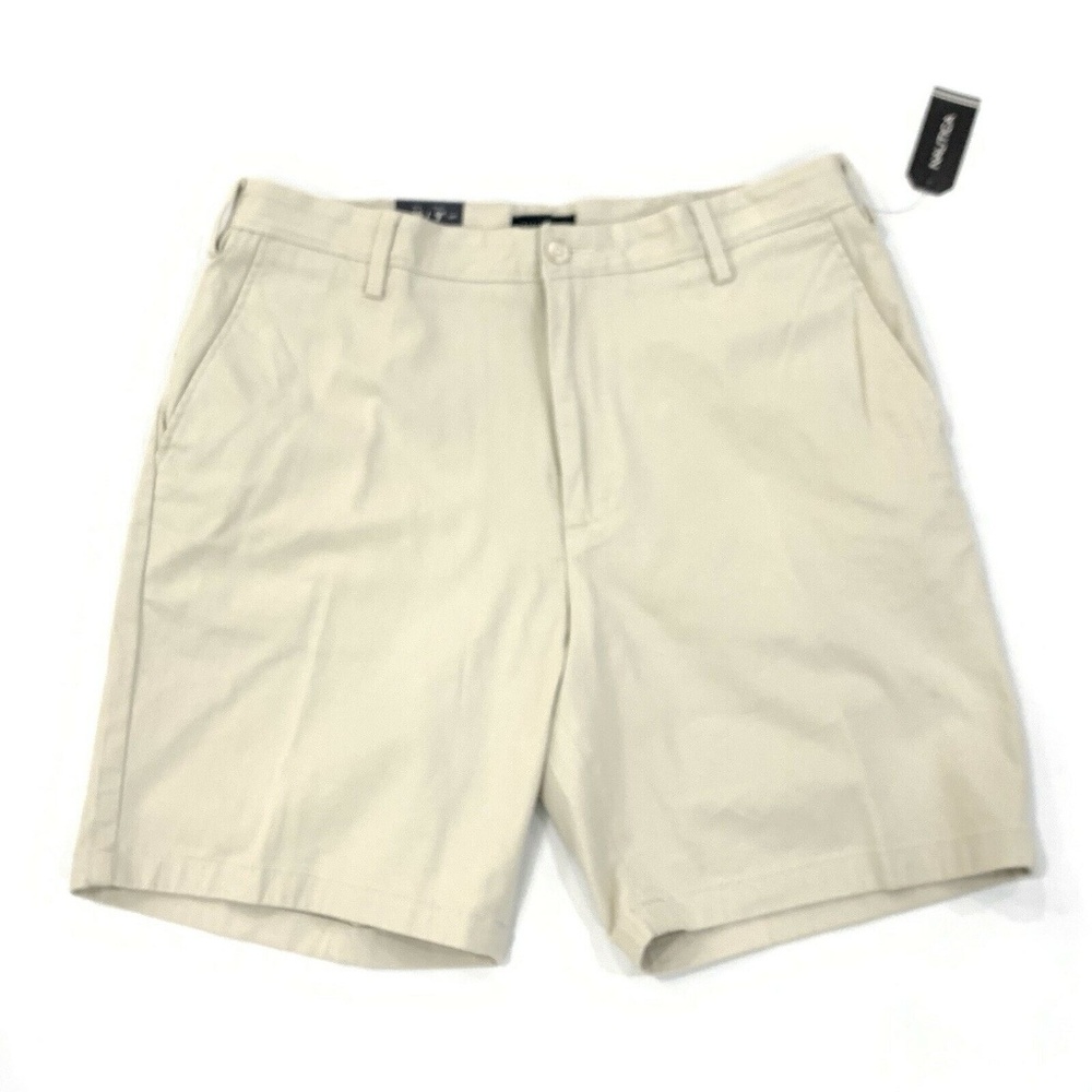 Nautica Classic Fit Stretch 9” Chino Deck Shorts T